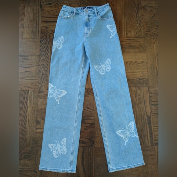 Hollister ultra high rise dad jean Vintage stretch 3R - Picture 1 of 6